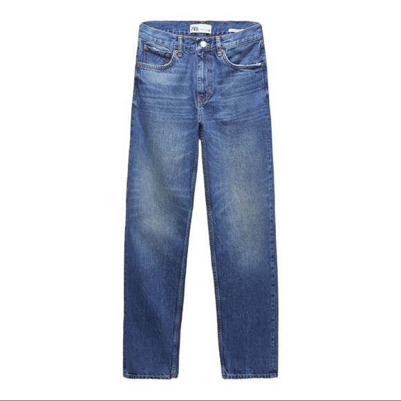 NWT ZARA Premium Denim The Truth High Rise Slim Jeans Size 6 Blogger Favorite - Picture 6 of 12